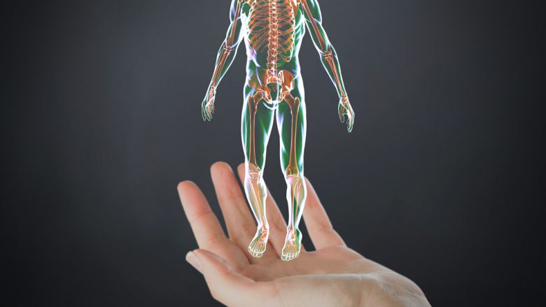 En 3D-figur som är en illusion
